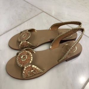 Never worn Jack Rogers sandals flats Lilliana